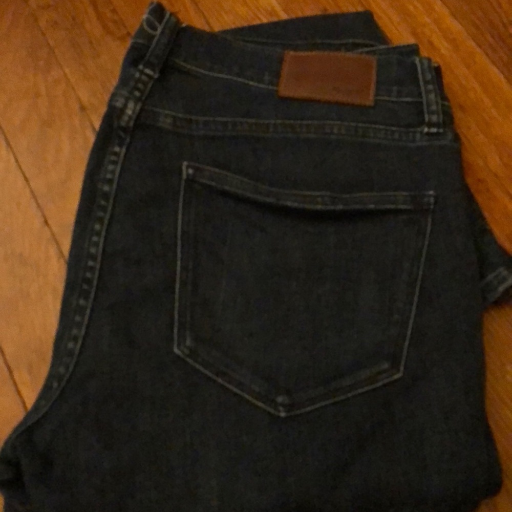 DONATED TO CHARITY MADEWELL Skinny Skinny Navy Jeans - Picture 3 of 3